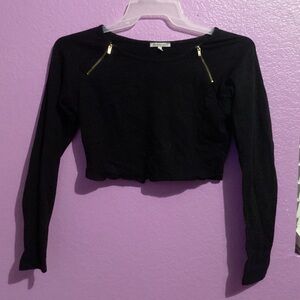 Crop top long sleeve